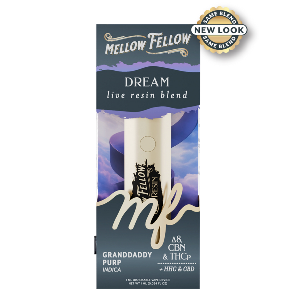 Mellow Fellow Live Resin Disposable Vape 2G - Premium Cannabinoid Experience - Smoke empire