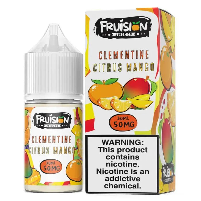 Clementine Citrus Mango Nicotine Salt by Fruision Fruision Juice Co
