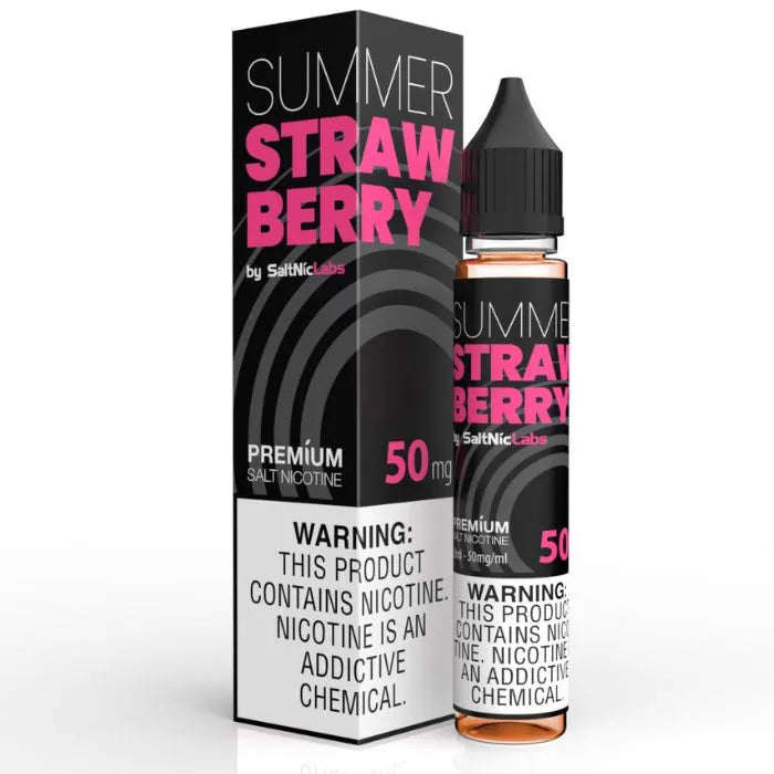 Summer Strawberry Nicotine Salt by VGOD VGOD