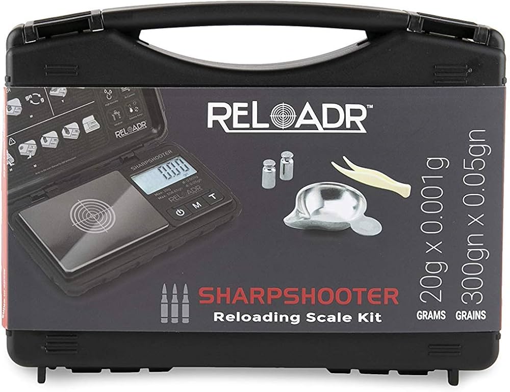 Truweigh Sharpshooter Reloading Scale Kit - Smoke empire