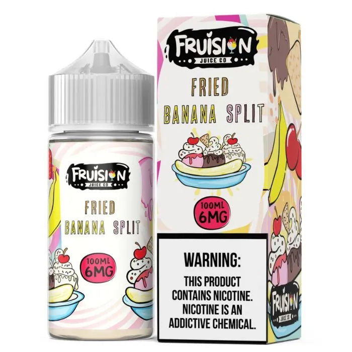 Fried Banana Split E-Liquid by Fruision Fruision Juice Co