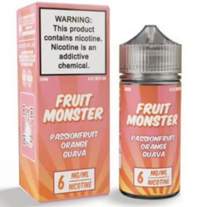Passionfruit Orange Guava E-Liquid by Fruit Monster Monster Vape Labs