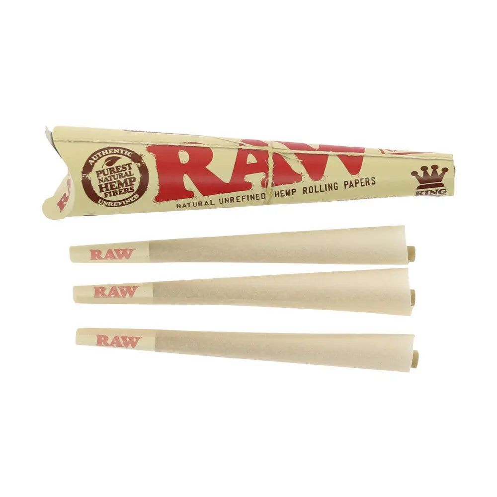 Raw Organic Cones 3/pk - K/S - Smoke empire