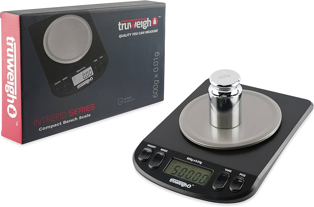 Truweigh Intrepid Series Scale 600g x 0.01g - Smoke empire