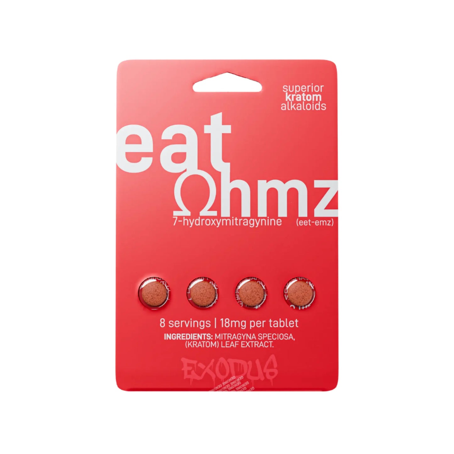 Exodus - Eat Ohmz 7-OH Kratom Tablets - Smoke empire