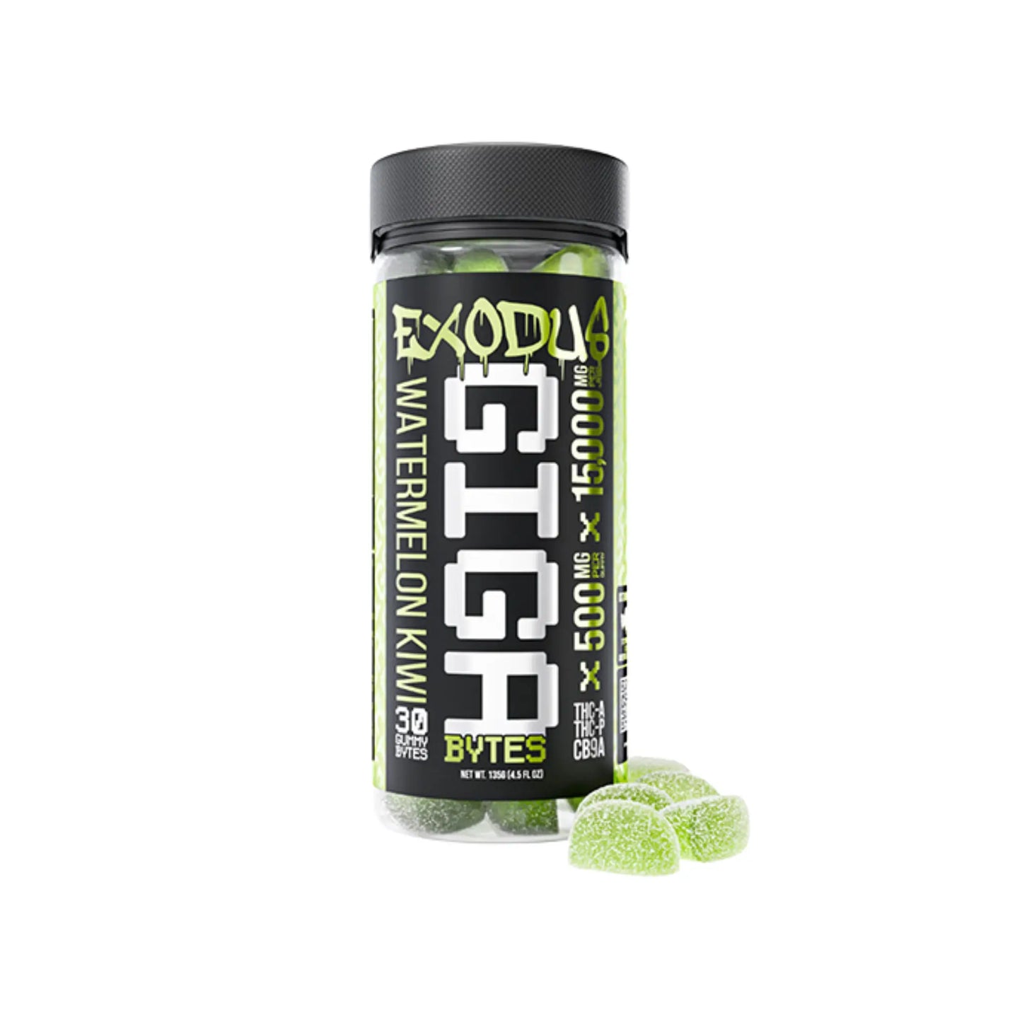 Exodus Gigabytes Gummies 15000mg 30ct - Smoke empire