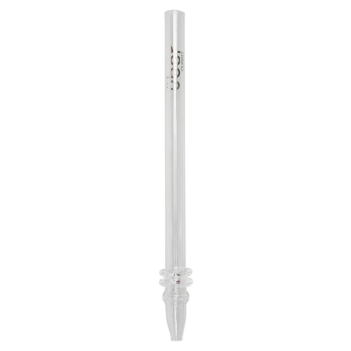 Uber Quartz 7.5" Nectar Collector Straw - Smoke empire