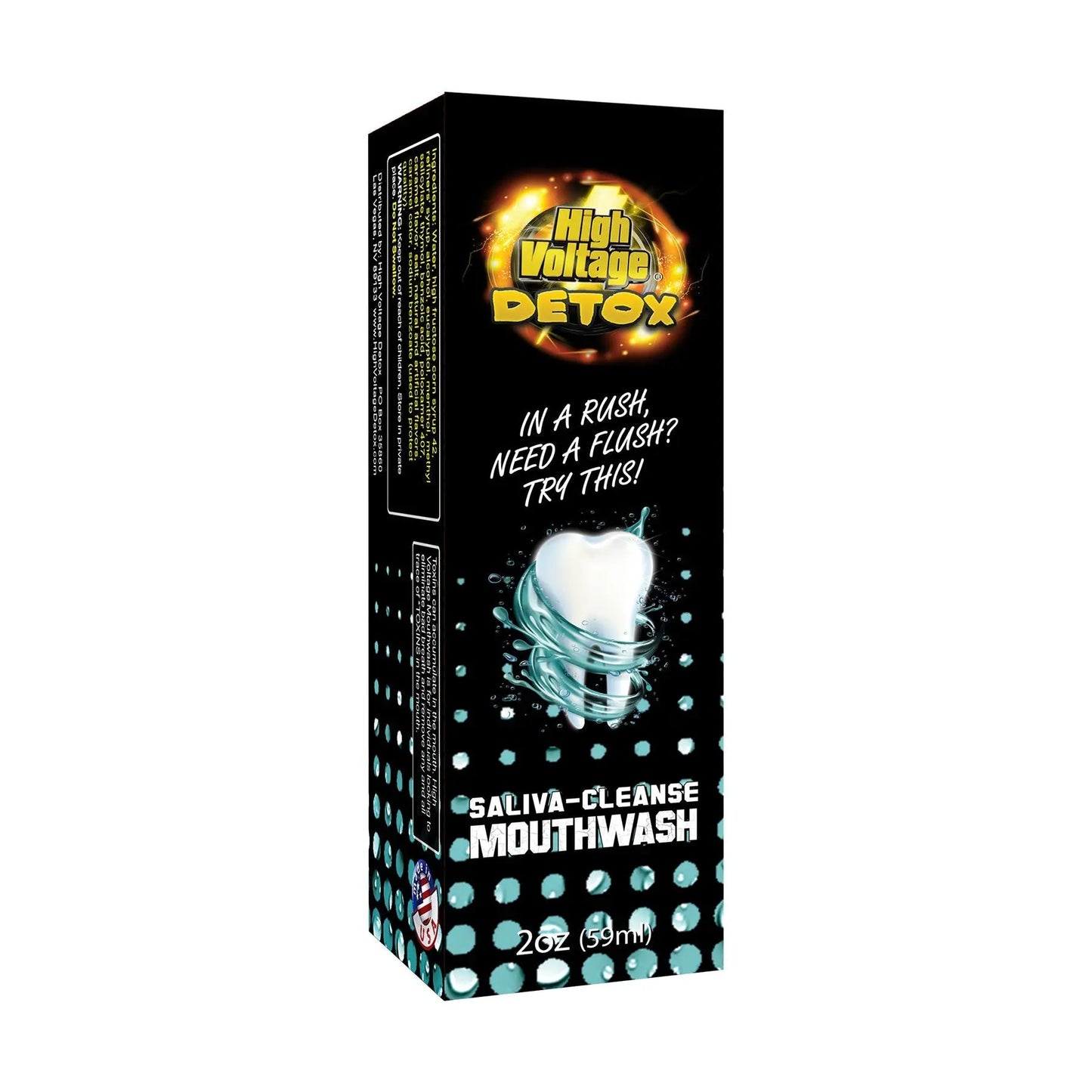 High Voltage Detox Saliva Cleanse Mouthwash - Smoke empire