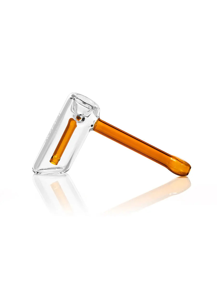 Hammer Bubbler Grav Mini | Compact Glass Water Pipe - Smoke empire