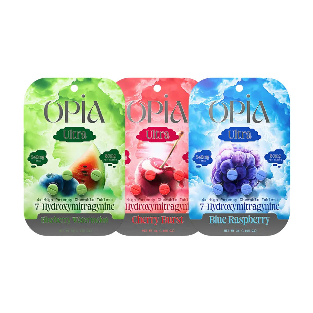 OPiA 7OH Chewable Tablets 240mg 4ct - Smoke empire