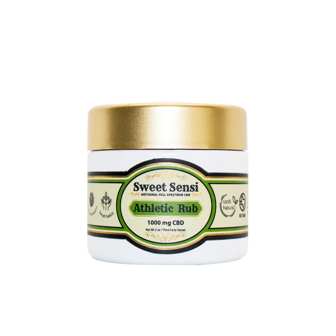 Sweet Sensi Athletic CBD Rub 100mg Default Title
