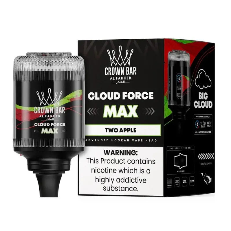 Al Fakher Cloud Force Max 50K (Two Apple) - Smoke empire