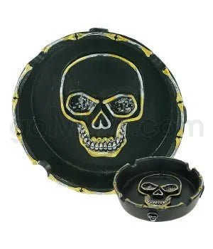 Ashtray Polystone Skull 48/cs* - Smoke empire