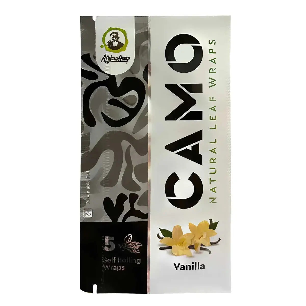 Camo Natural Leaf Wraps 5/pk - Smoke empire