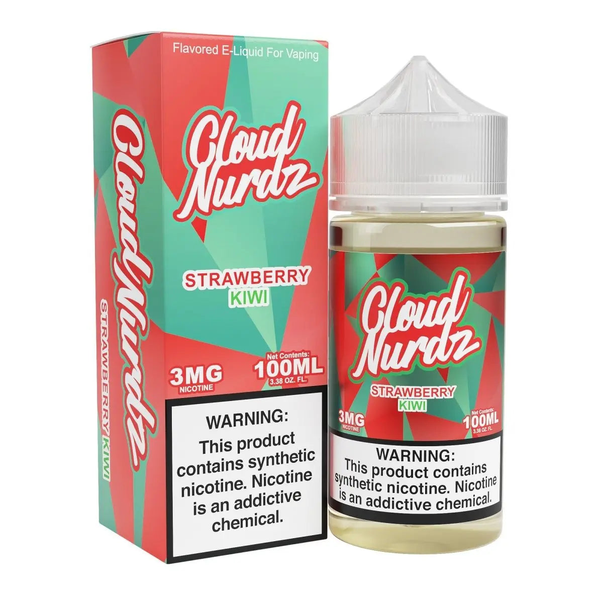 Cloud Nurdz Strawberry Kiwi eJuice - Smoke empire