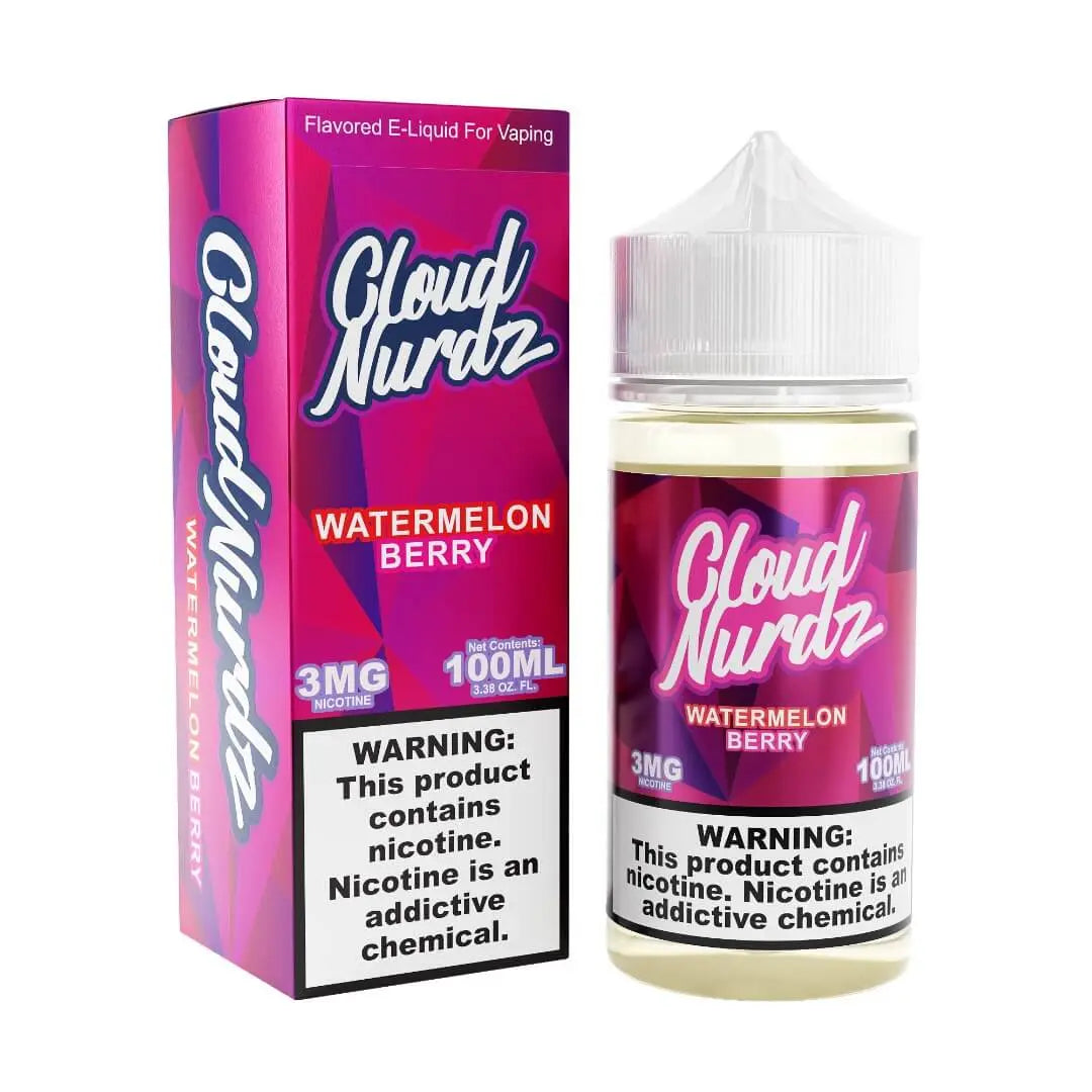 Cloud Nurdz Watermelon Berry eJuice - Smoke empire