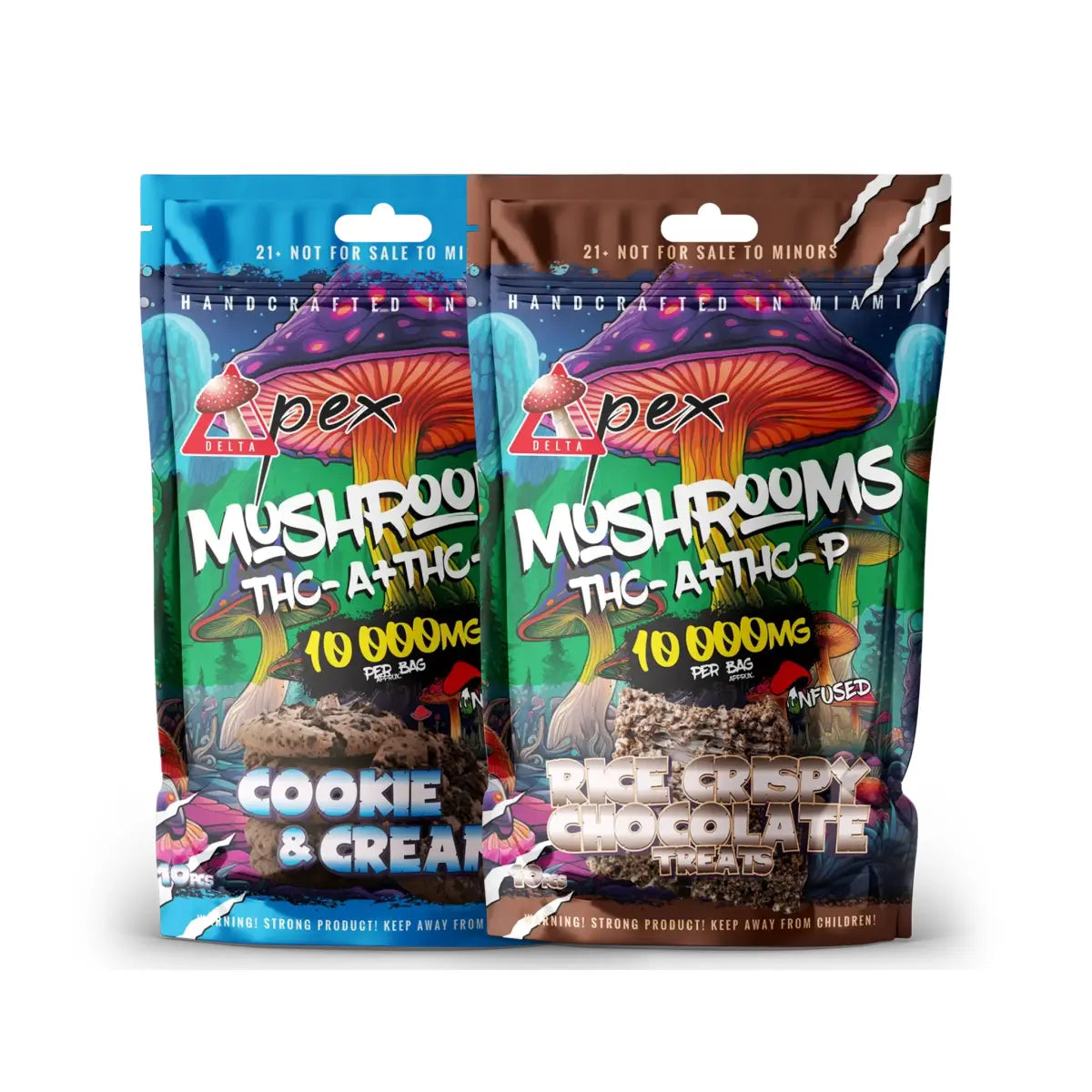 Delta Pex Magic Mushroom Brownies THC-A + THC-P 10000mg - Smoke empire