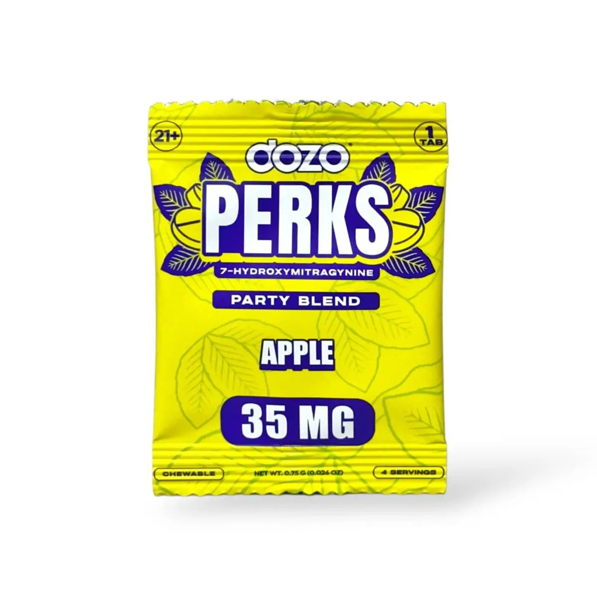Dozo Perkz 7-hydroxymitragynine 35mg Tablet Apple (Single Pack) - Smoke empire