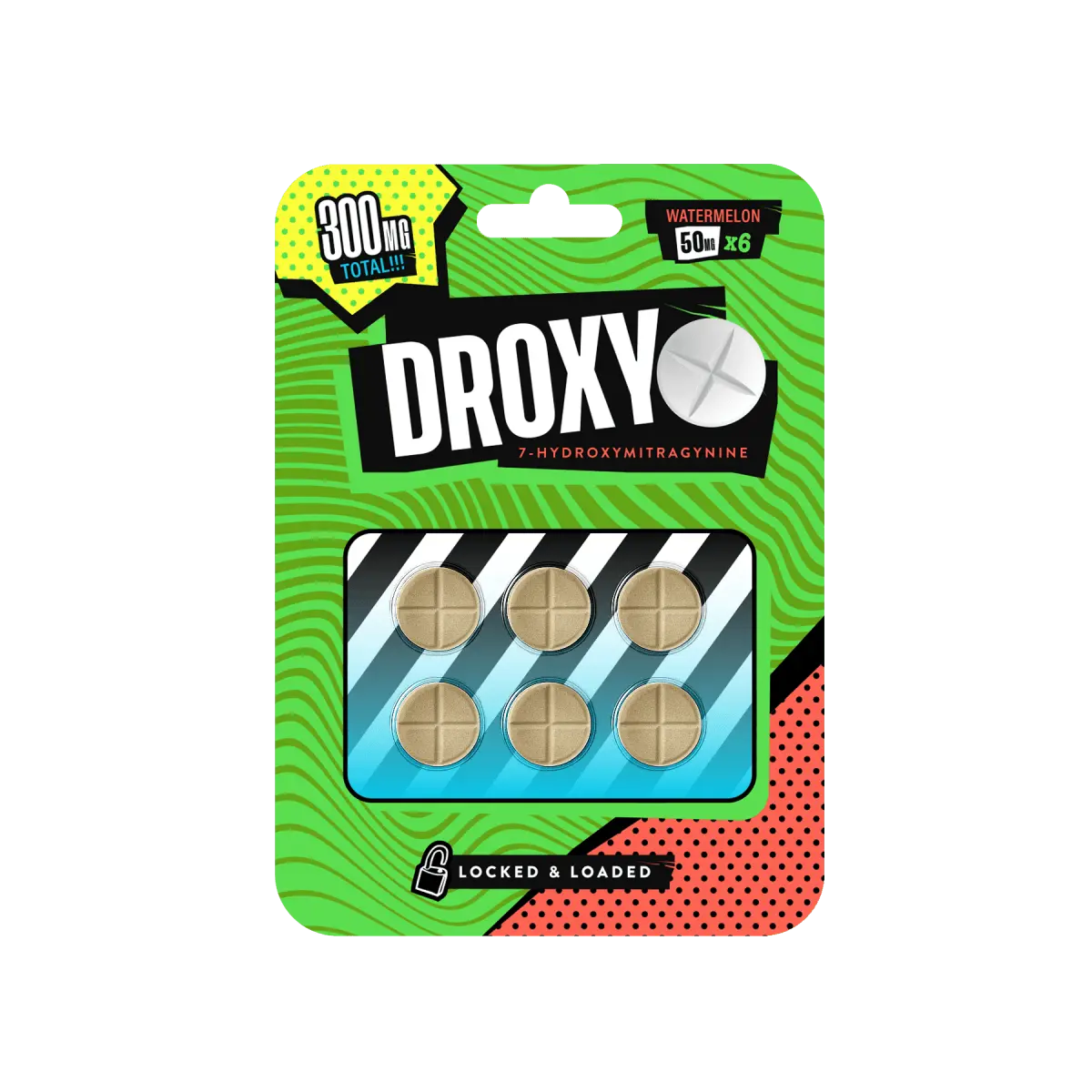Droxy 7-OH Tablets (300mg - 6 Count) | BOX OF 10 - Smoke empire