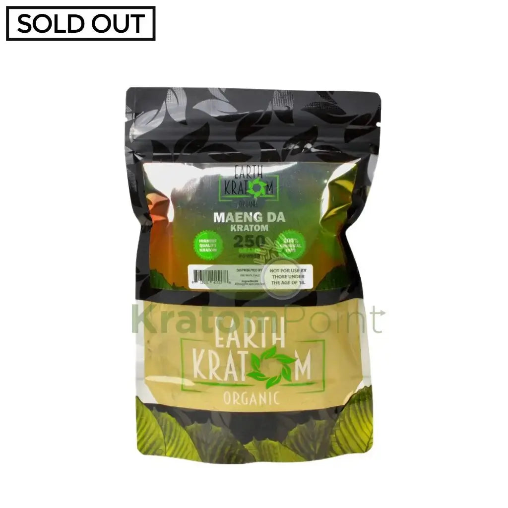 Earth Kratom Maeng Da 250 Grams Powder - Smoke empire