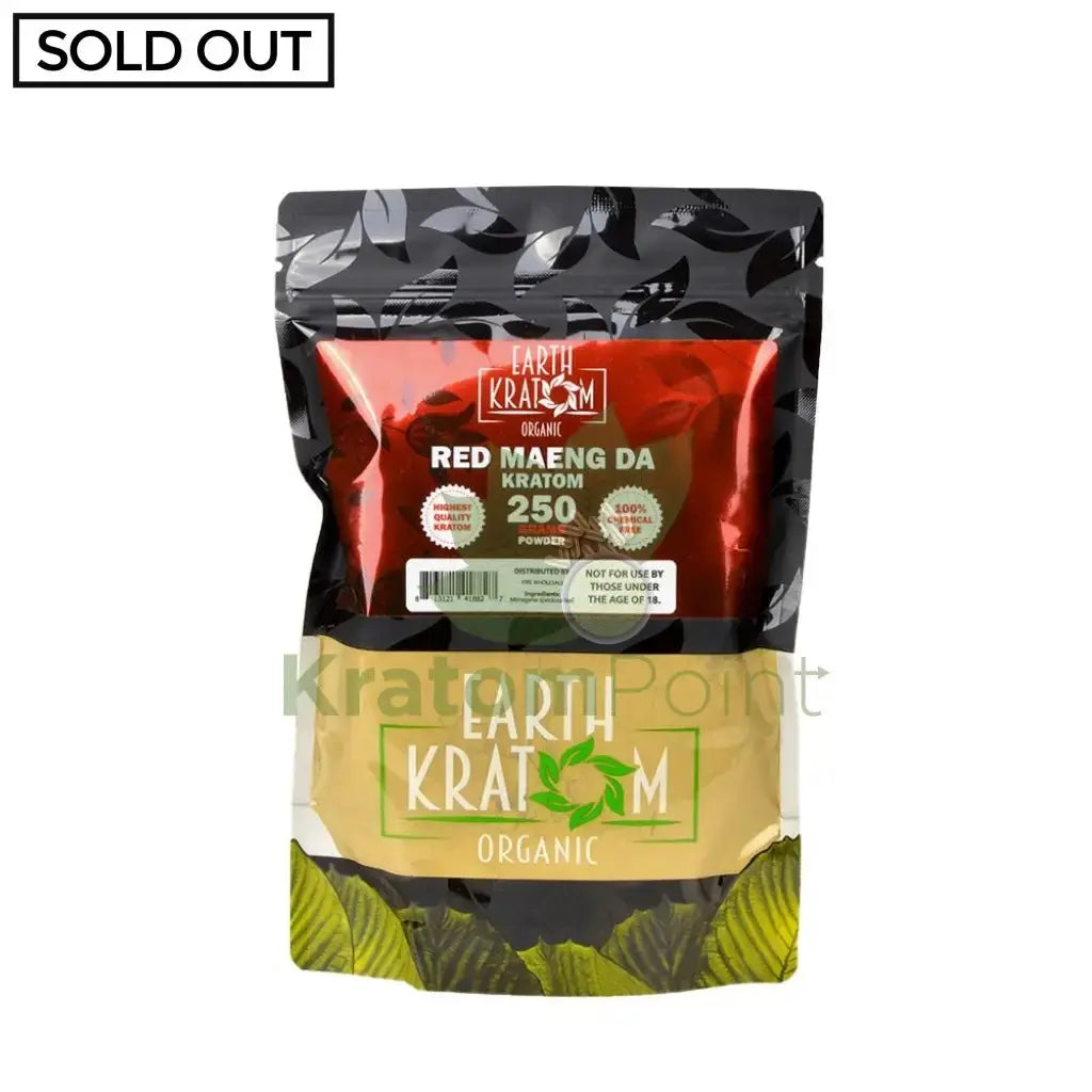 Earth Kratom Red Maeng Da 250 Grams Powder - Smoke empire