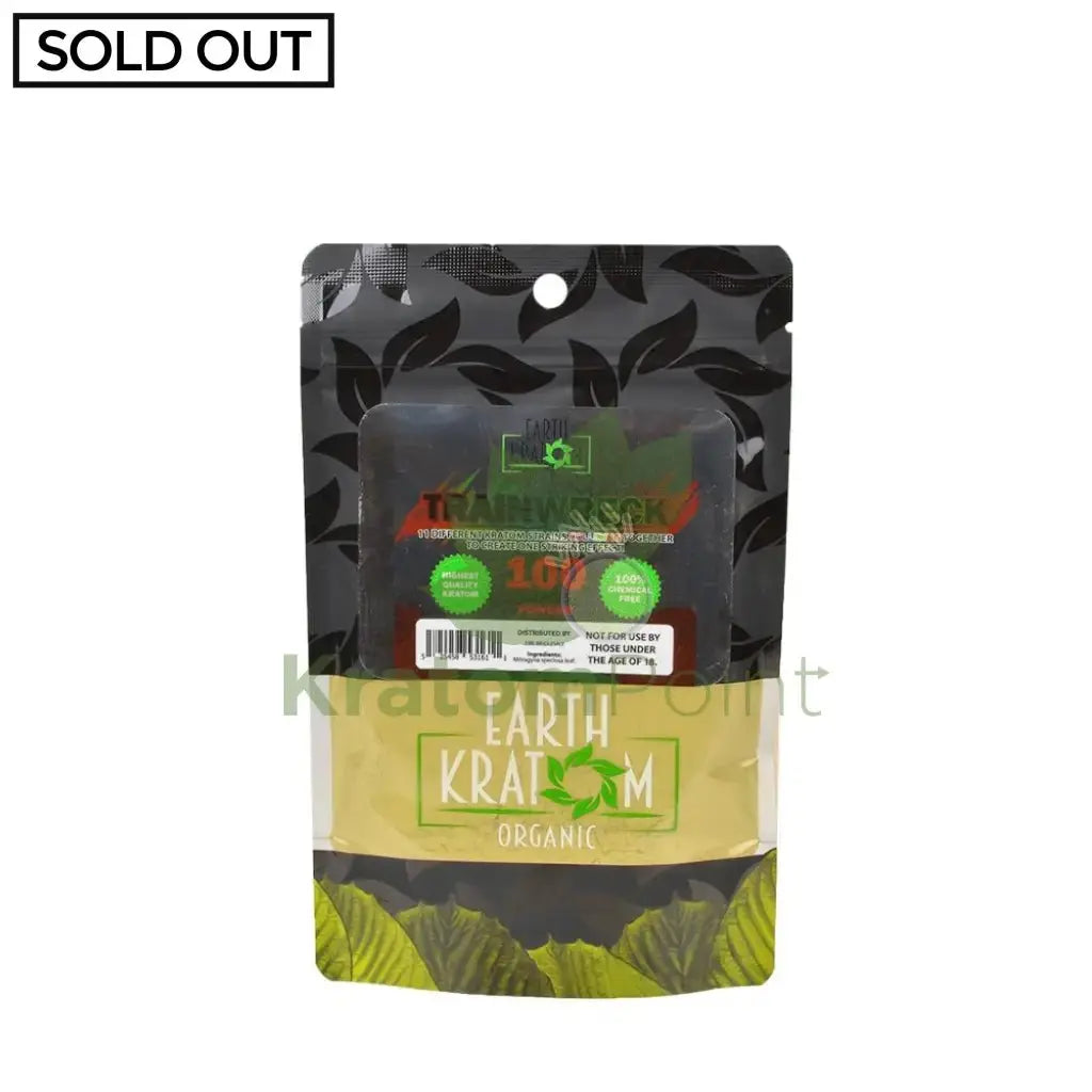 Earth Kratom Trainwreck 100 Grams Powder - Smoke empire