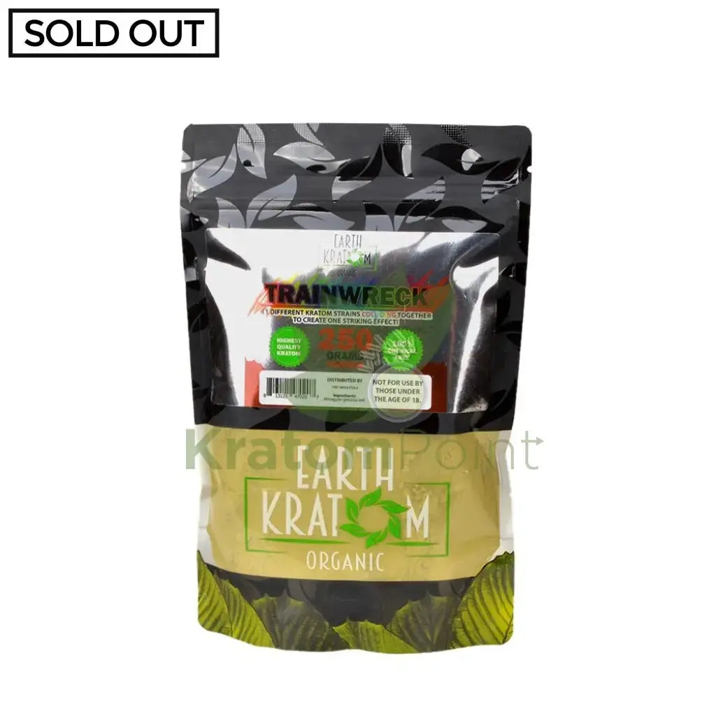 Earth Kratom Trainwreck 250 Grams Powder - Smoke empire