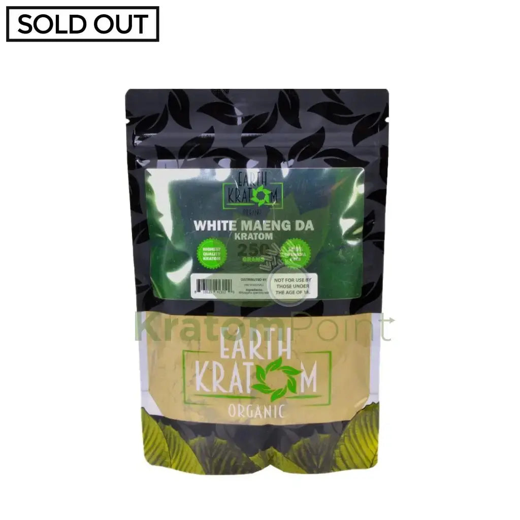 Earth Kratom White Maeng Da 250 Grams Powder - Smoke empire