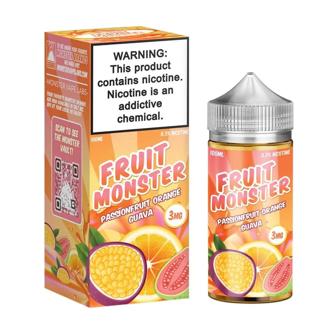 Fruit Monster Passionfruit Orange Guava eJuice - Smoke empire