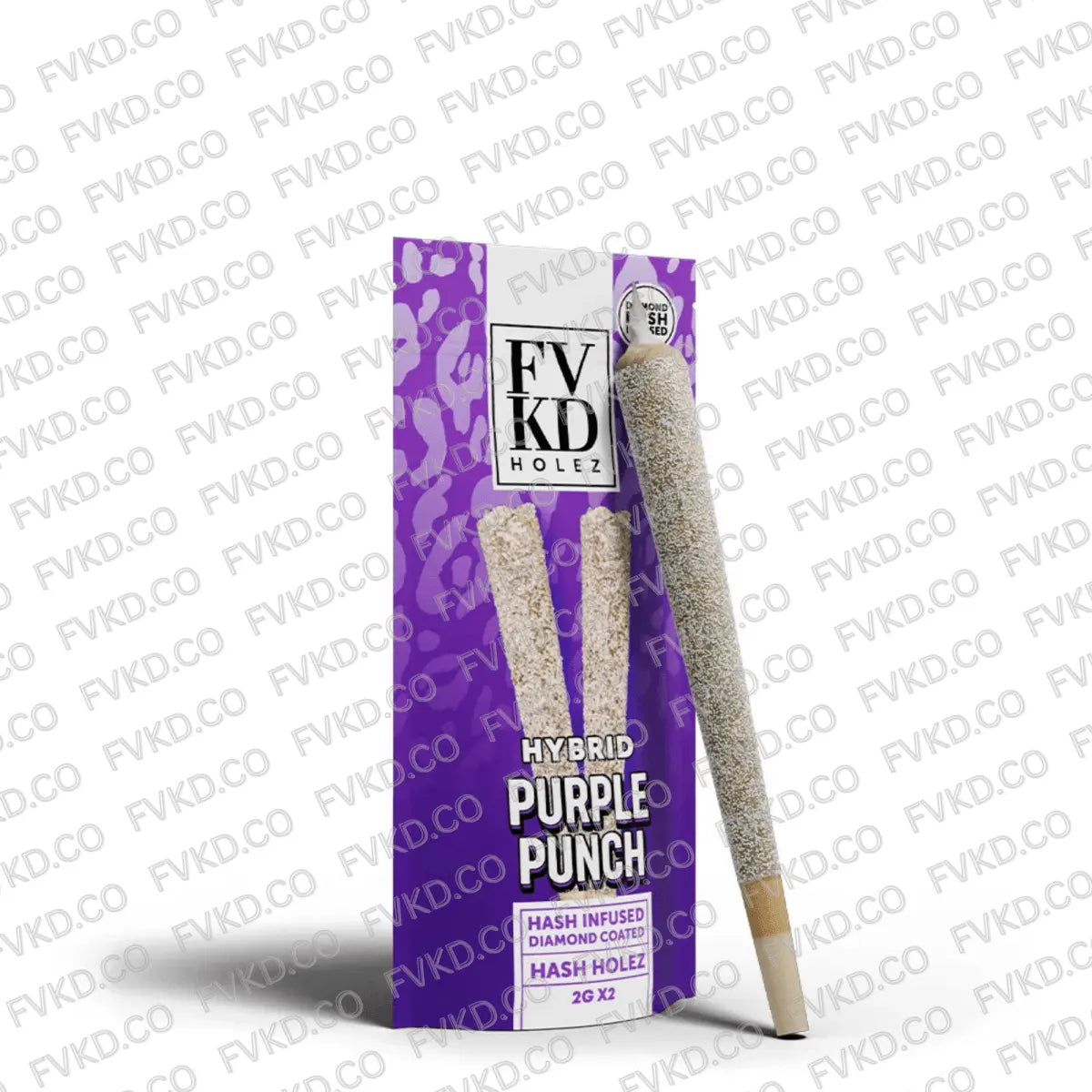 FVKD Diamond Infused Hash Hole Prerolls 2G - Smoke empire