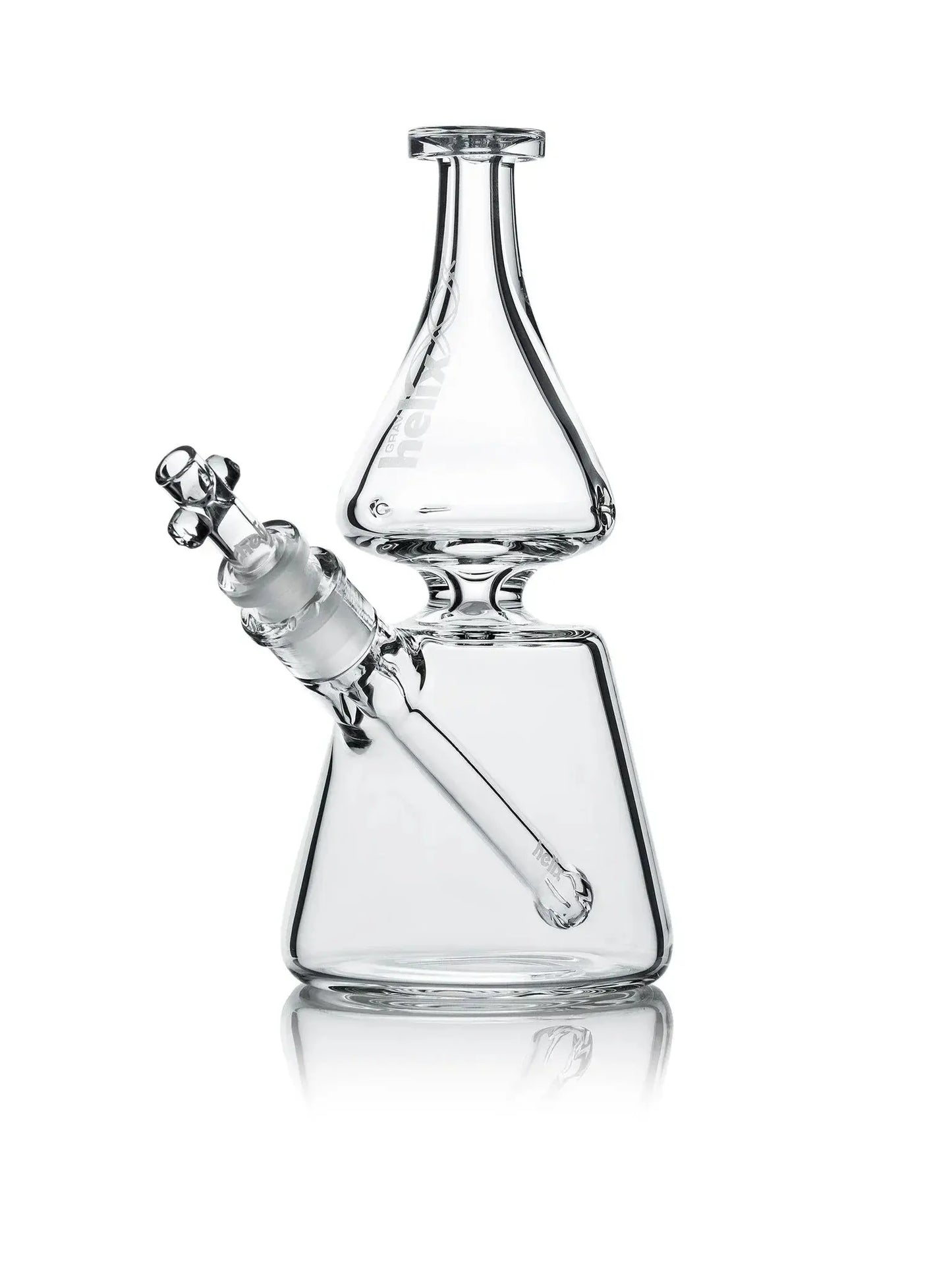 HELIX™ Clear Beaker Base Water Pipe - Smoke empire