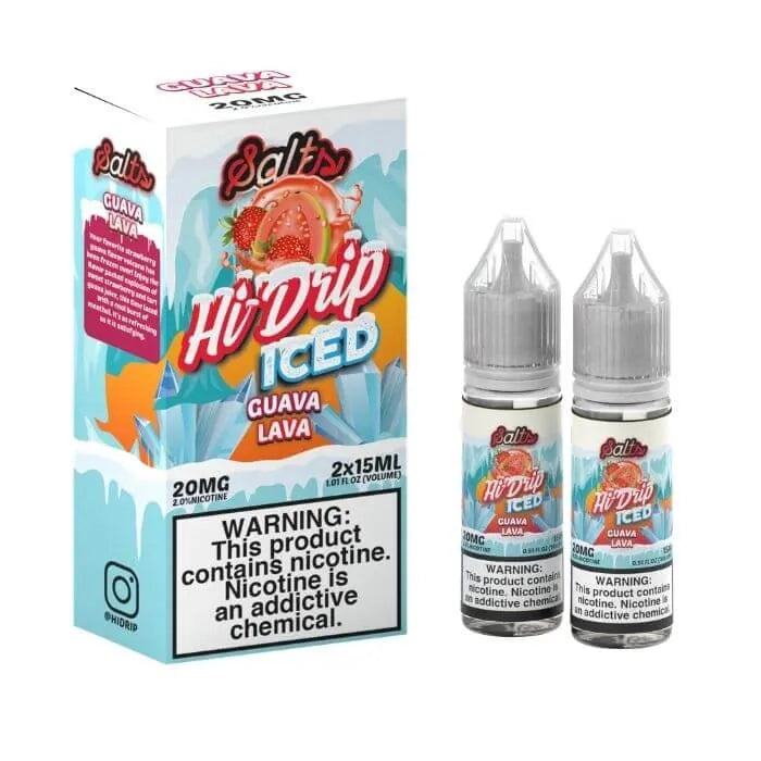 Iced Guava Lava Nicotine Salt by Hi-Drip