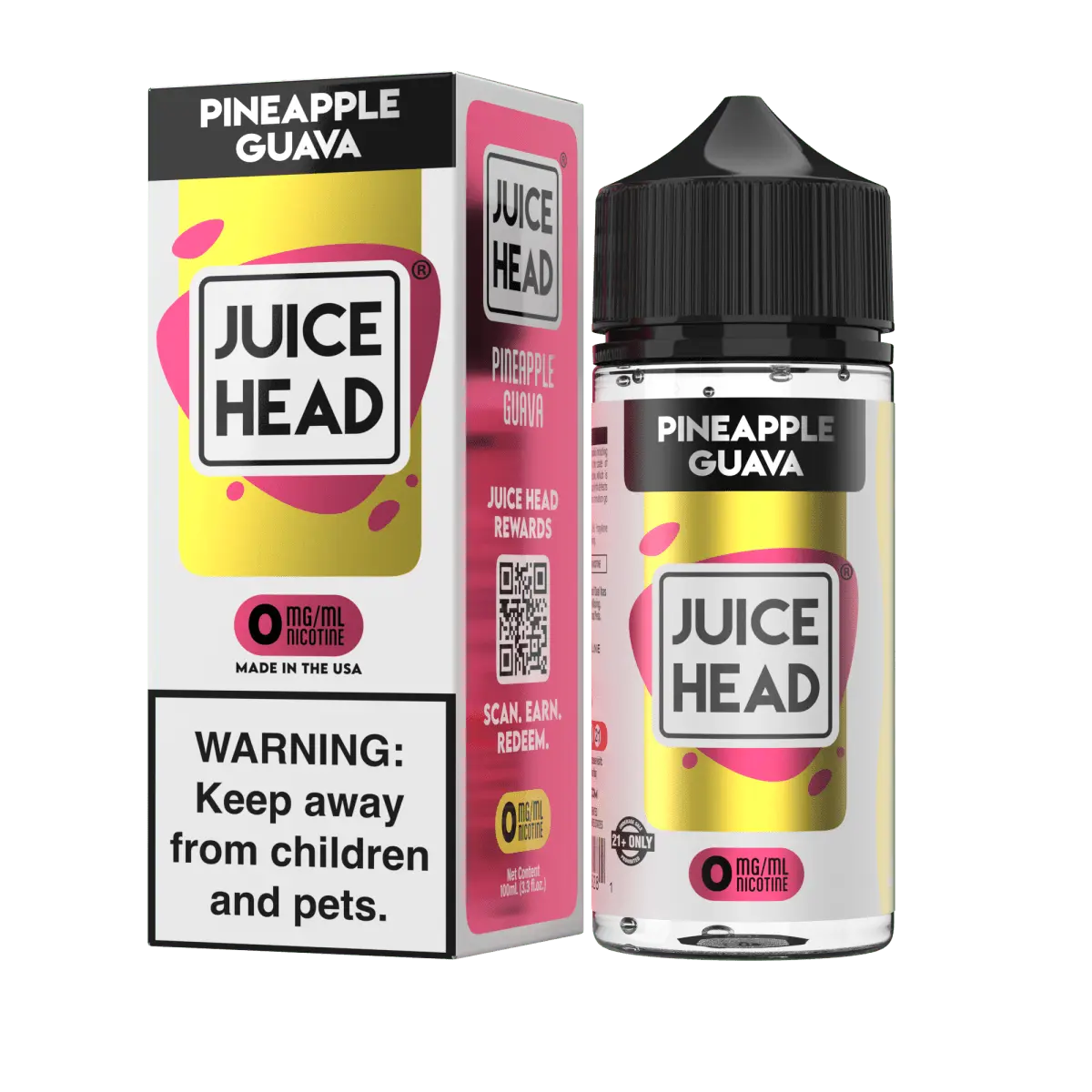 Juice Head Pineapple Guava eJuice - Smoke empire