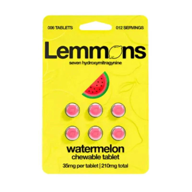 Lemmons 7-Hydroxymitragynine Chewable Tablets 6ct 35mg Per Tablet - Smoke empire