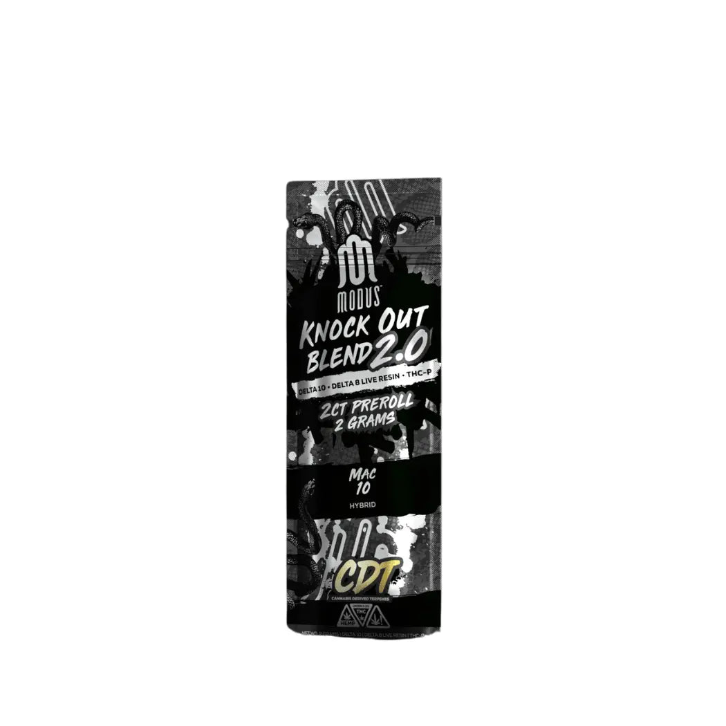 Modus Knock Out HXC Blend 4000mg Prerolls 2ct - Smoke empire
