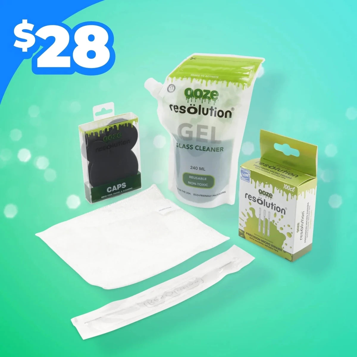 Ooze Resolution Cleaning Kit - Smoke empire
