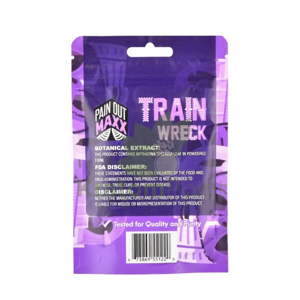 Pain Out (Maxx Out) Kratom Powder 40g Train Wreck - Smoke empire