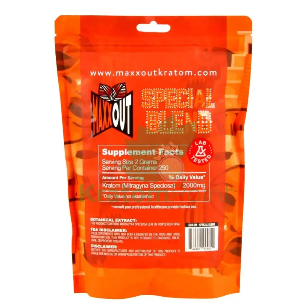 Pain Out (Maxx Out) Kratom Powder 500g Special Blend - Smoke empire