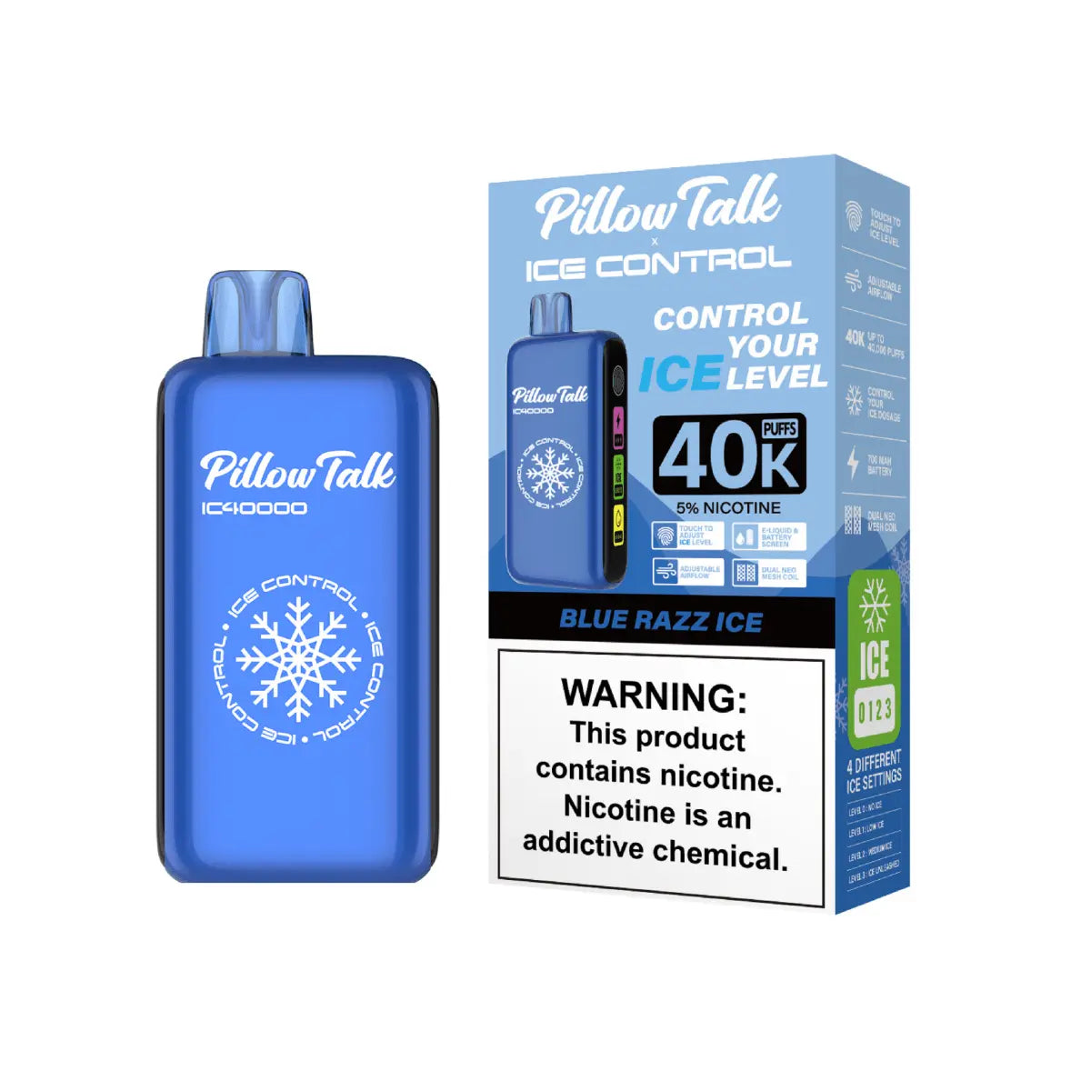 Pillow Talk Ice Control IC40000 Disposable Vape - Smoke empire