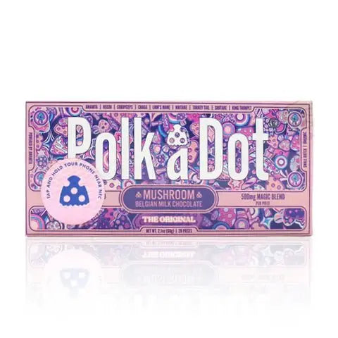 Polk A Dot Mushroom Chocolate Bar 10000mg - Smoke empire