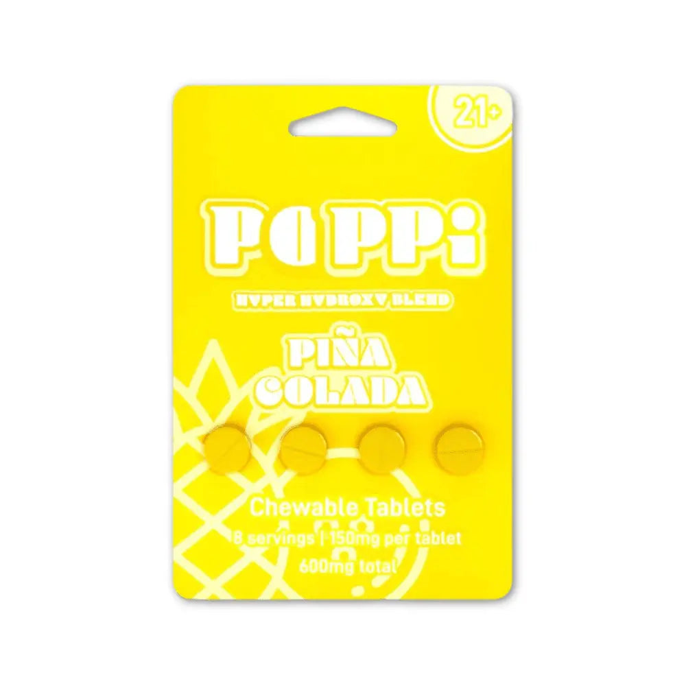 Poppi 7-OH Tablets (600mg - 4 Count) - Smoke empire