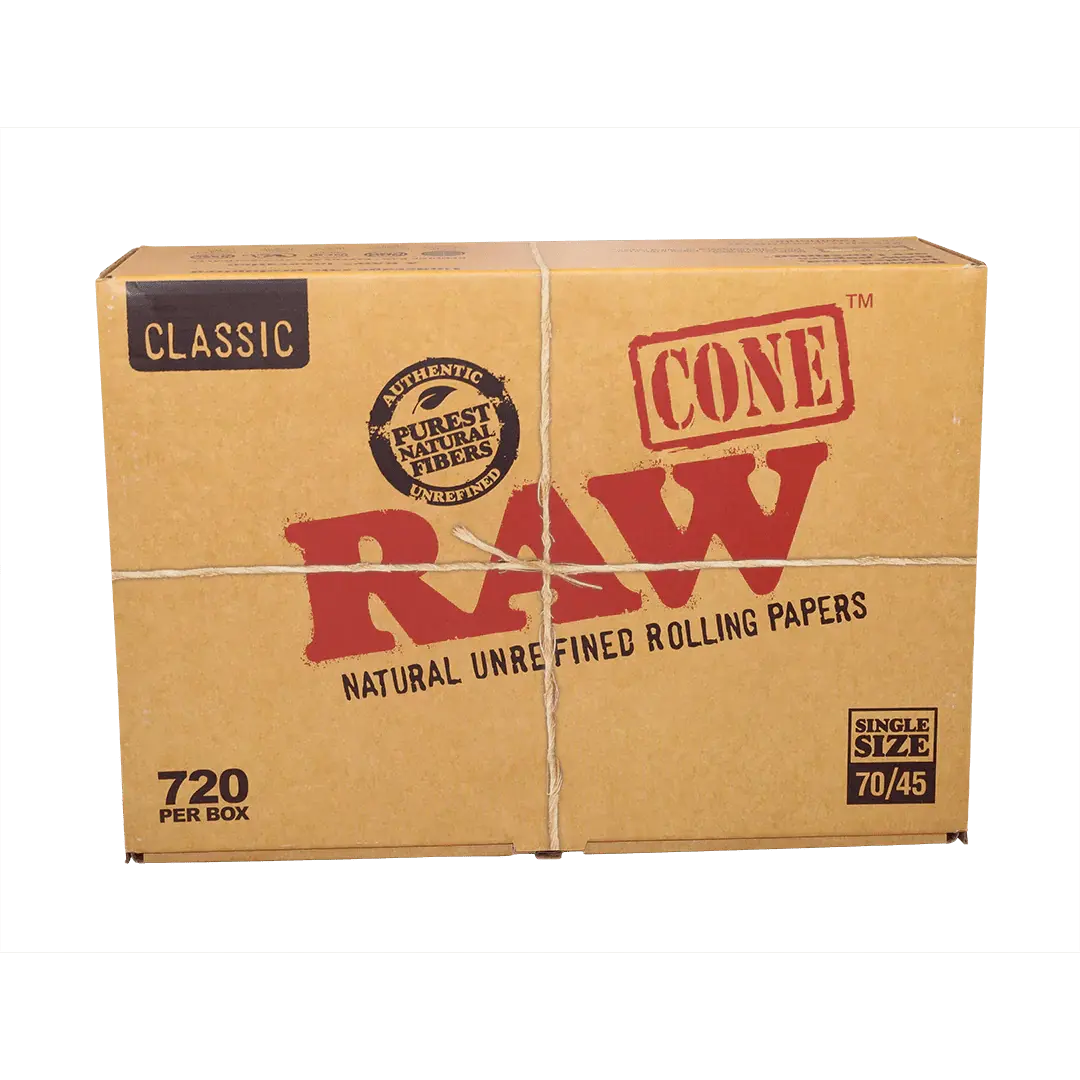 RAW - CLASSIC BULK 70MM/45MM CONES 720 COUNT - Smoke empire