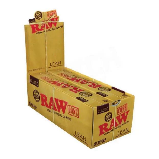 Raw Classic Lean Cone 110 mm - 40 mm Tip - Smoke empire
