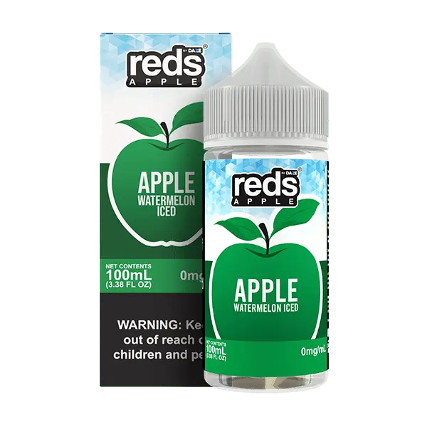 Reds Apple Watermelon Iced eJuice - Smoke empire