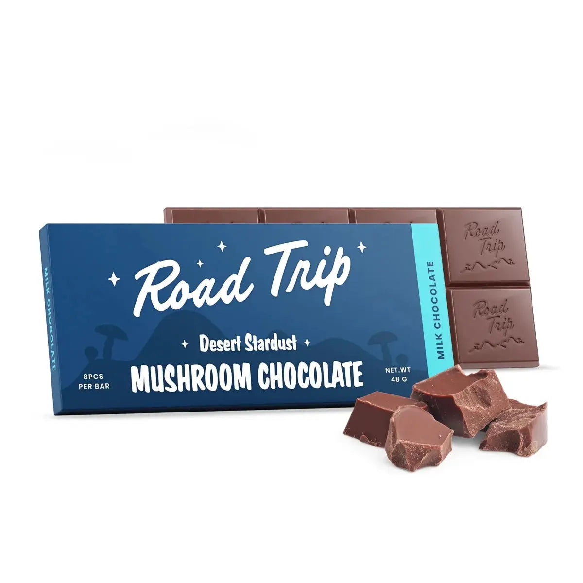 Road Trip Desert Stardust Mushroom Chocolate Bar - Smoke empire