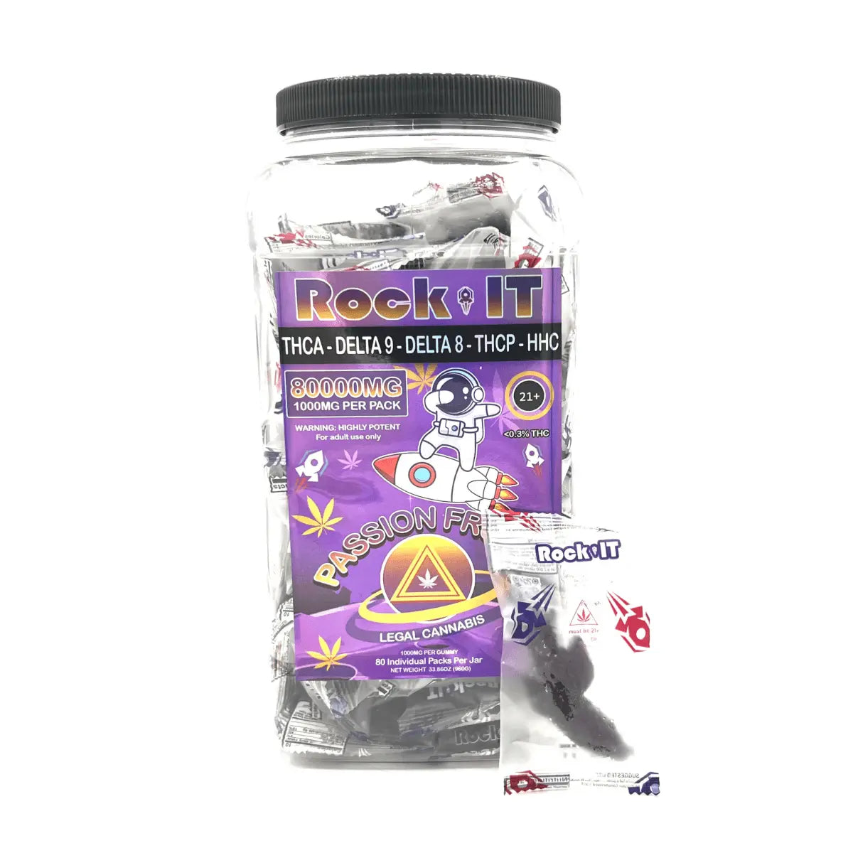 Rock It THCA Gummies 1000mg - Smoke empire