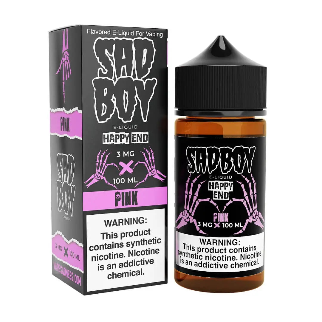 Sadboy Happy End Line Pink Cotton Candy eJuice - Smoke empire