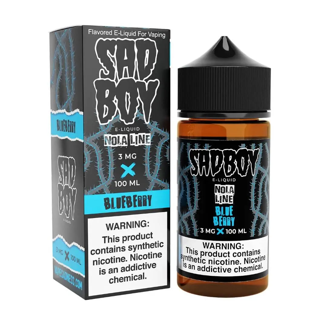 Sadboy Nola Line Blueberry eJuice - Smoke empire