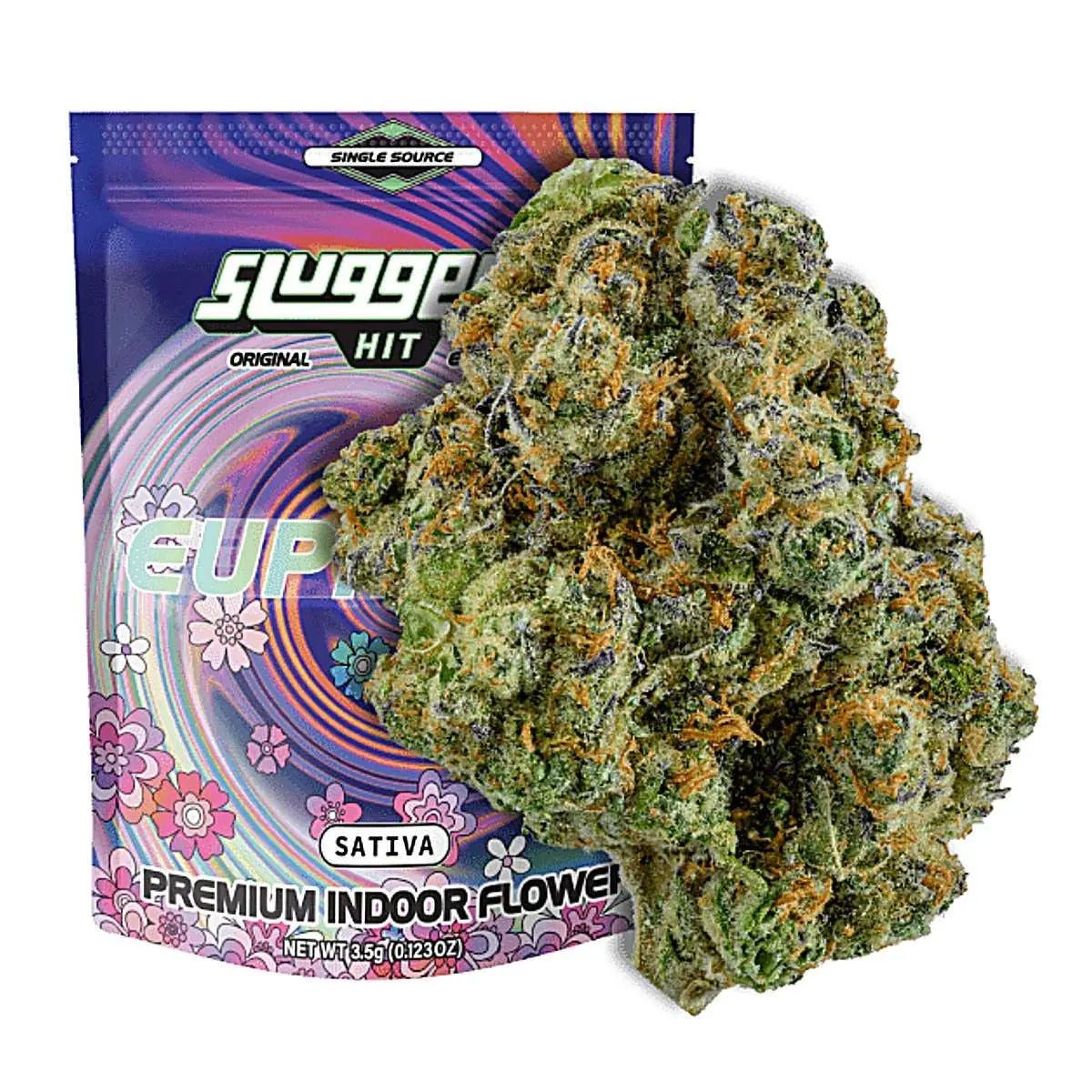 Sluggers Hit Euphoria (Sativa) Premium Indoor Flower 3.5G - Smoke empire