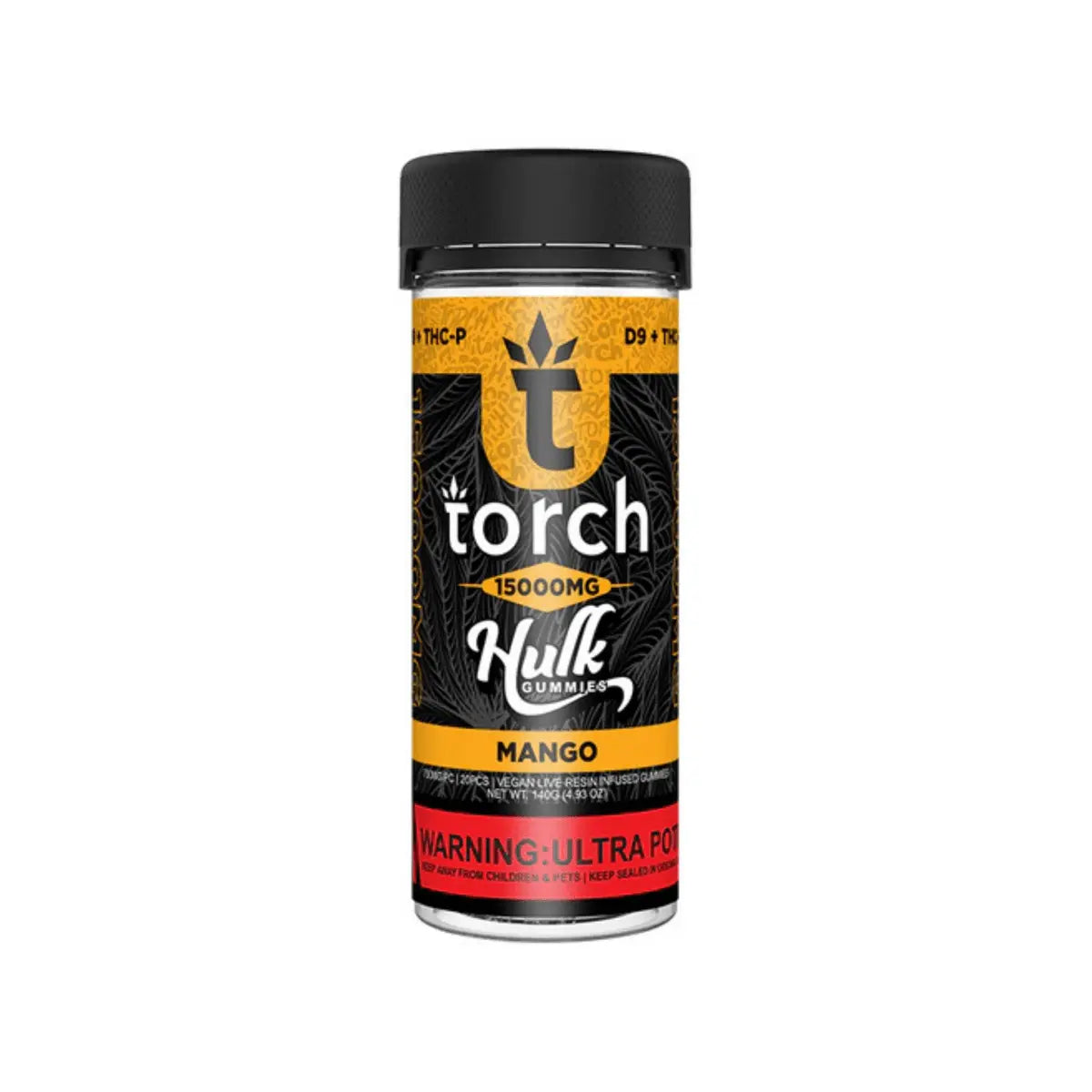 Torch Hulk Gummies 15000mg: D9 + THC-P Gummies - Smoke empire